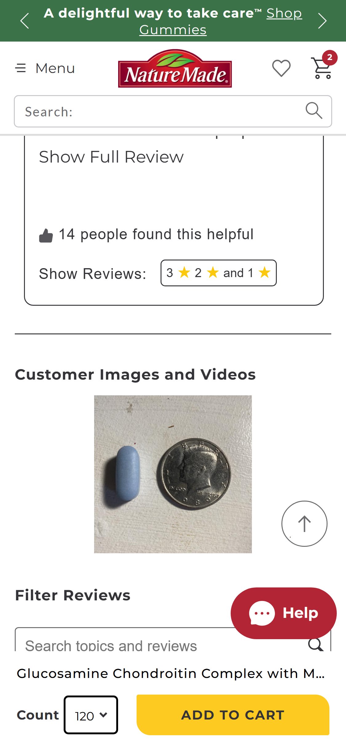 Nature Made — PDP (customer photo reviews)